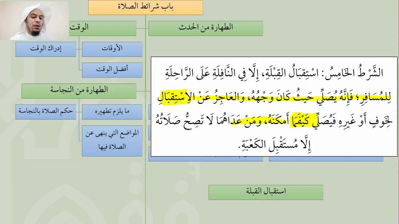 14شرح عمدة الفقه   شروط الصلاة 2من2   عامر بهجت