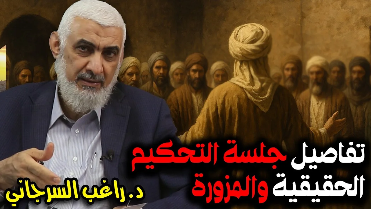 تفاصيل جلسة التحكيم الحقيقية والمزورة | قصة خلافة علي بن أبي طالب [45]