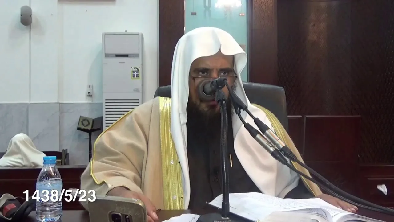 شرح كتاب عمدة الفقه (كتاب الصيام وباب أحكام المفطرين في رمضان)  لفضيلة الشيخ أ.د. سعد الخثلان
