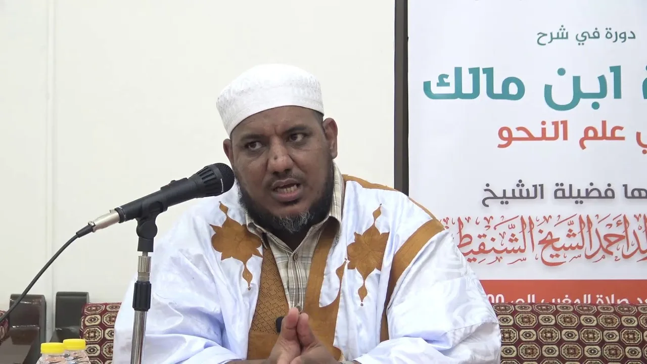 شرح ألفية ابن مالك - 22 - الشيخ محمد محمود الشنقيطي