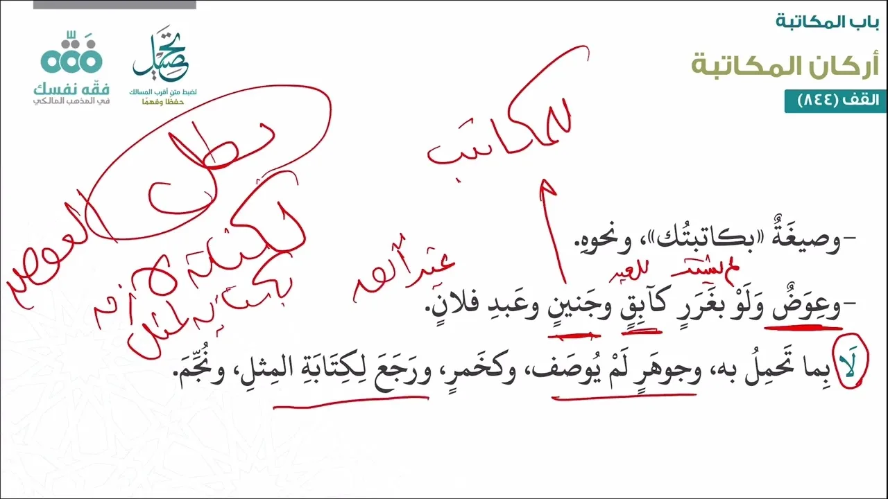 الدرس (309): باب الكتابة وأم الولد والولاء | أقرب المسالك لمذهب الإمام مالك | نايف آل الشيخ مبارك