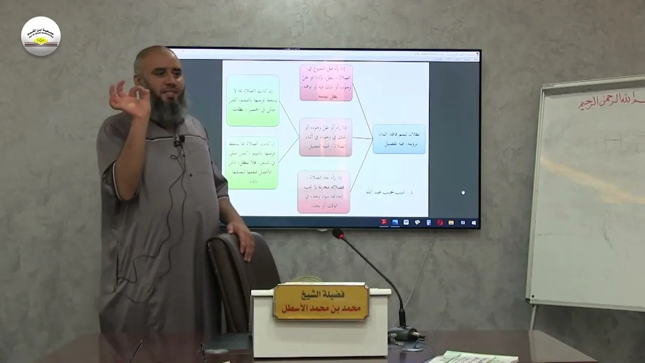 حاشية الغزي على شرح ابن قاسم الغزي || كتاب الطهارة || الحلقة (13) || محمد بن محمد الأسطل