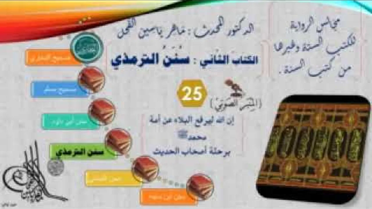 25 - الجامع الكبير للإمام الترمذي | رقم الحديث من 304 إلى 317 || د.ماهر ياسين الفحل