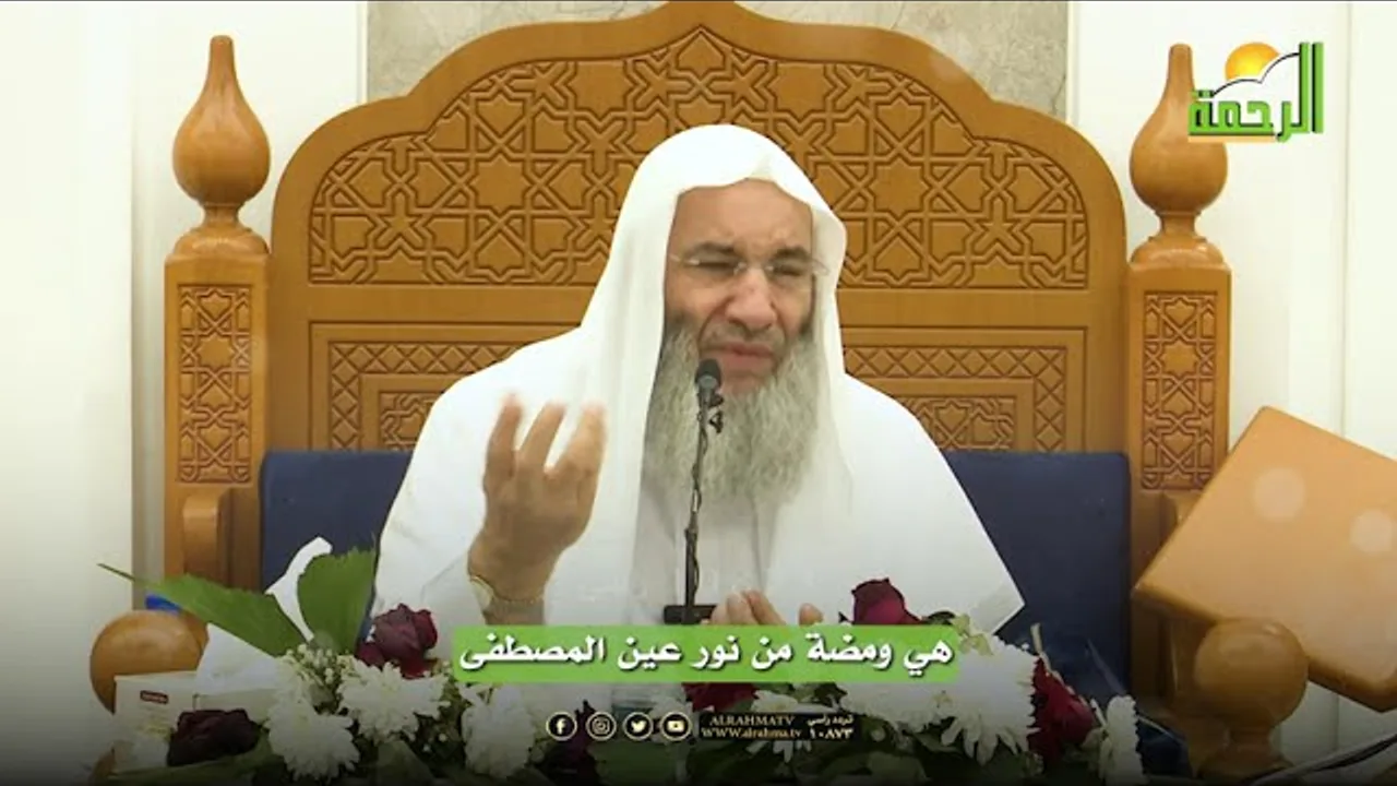 تأثُر الشيخ د. محمد حسان وهو يتحدث عن السيدة فاطمة الزهراء والحسن والحسين رضي الله عنهم جميعاً 💚