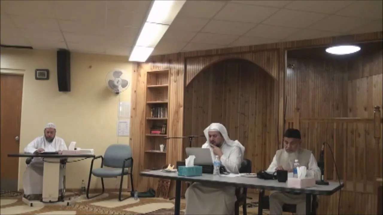 06 | مجلس قراءة صحيح البخاري على المحدثين عبد الله العبيد و عبد الرحمن المباركفوري
