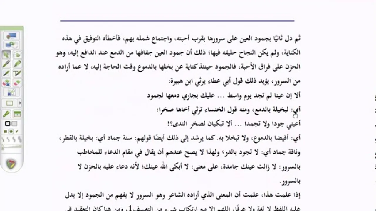 المنهاج الواضح (6) تتمة فصاحة الكلام