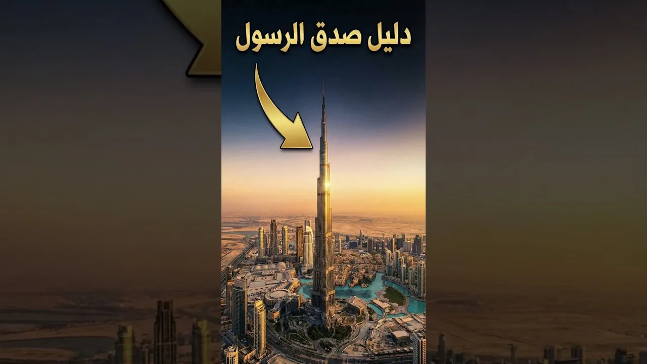 برج خليفة: دليل صدق الرسول | أحمد سبيع