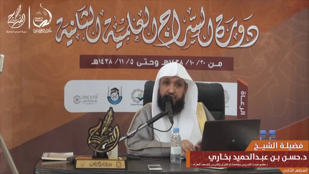 شرح دلالات الألفاظ( 2 )  - د. حسن بخاري