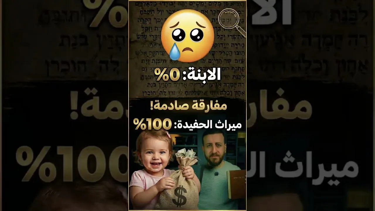 صدمة الميراث في اليهودية | لماذا ترث الحفيدة كل شيء والابنة لا شيء؟
