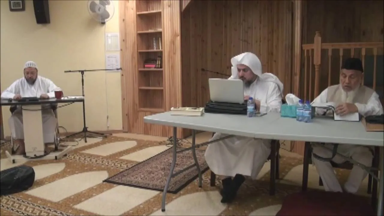 02 | مجلس قراءة صحيح البخاري على المحدثين عبد الله العبيد و عبد الرحمن المباركفوري