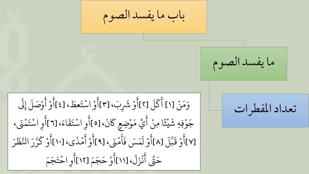3  ما يفسد الصيام من شرح عمدة الفقه - عامر بهجت