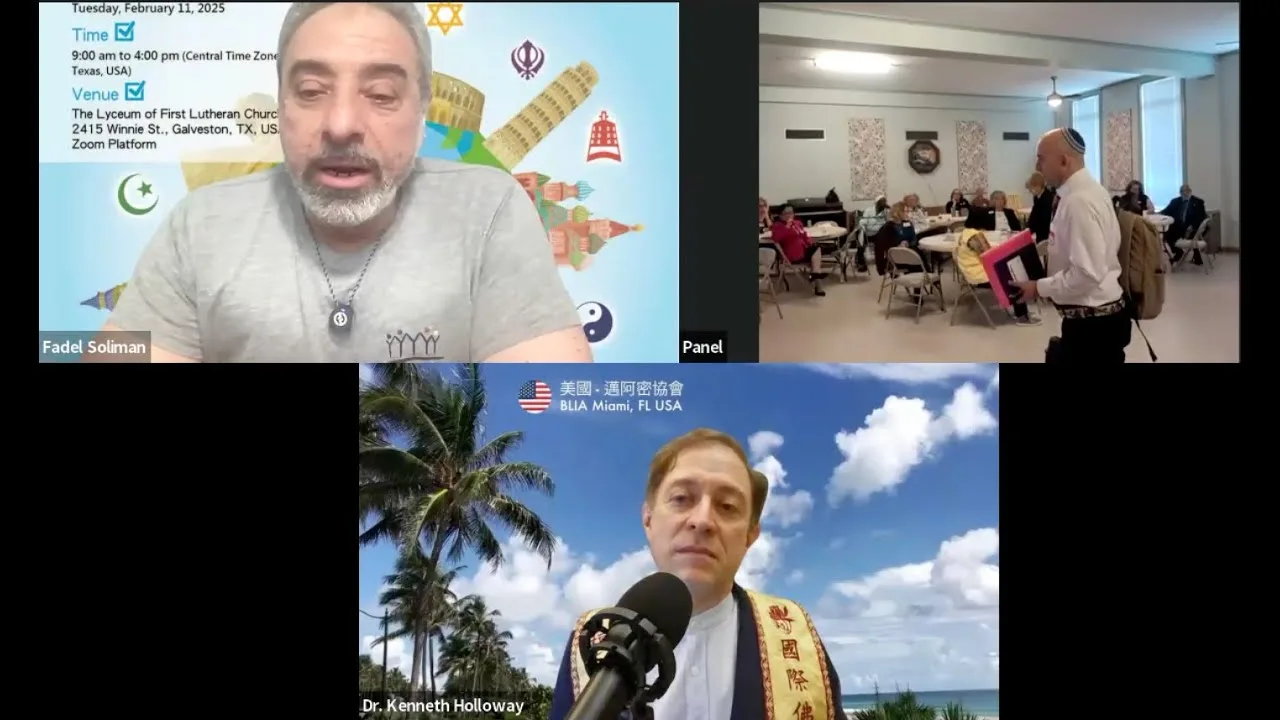 شاهد انسحاب المشاركين اليـ@ود من مؤتمر دولي أثناء كلمة فاضل سليمان عندما تكلم عن معاملة الأسرى