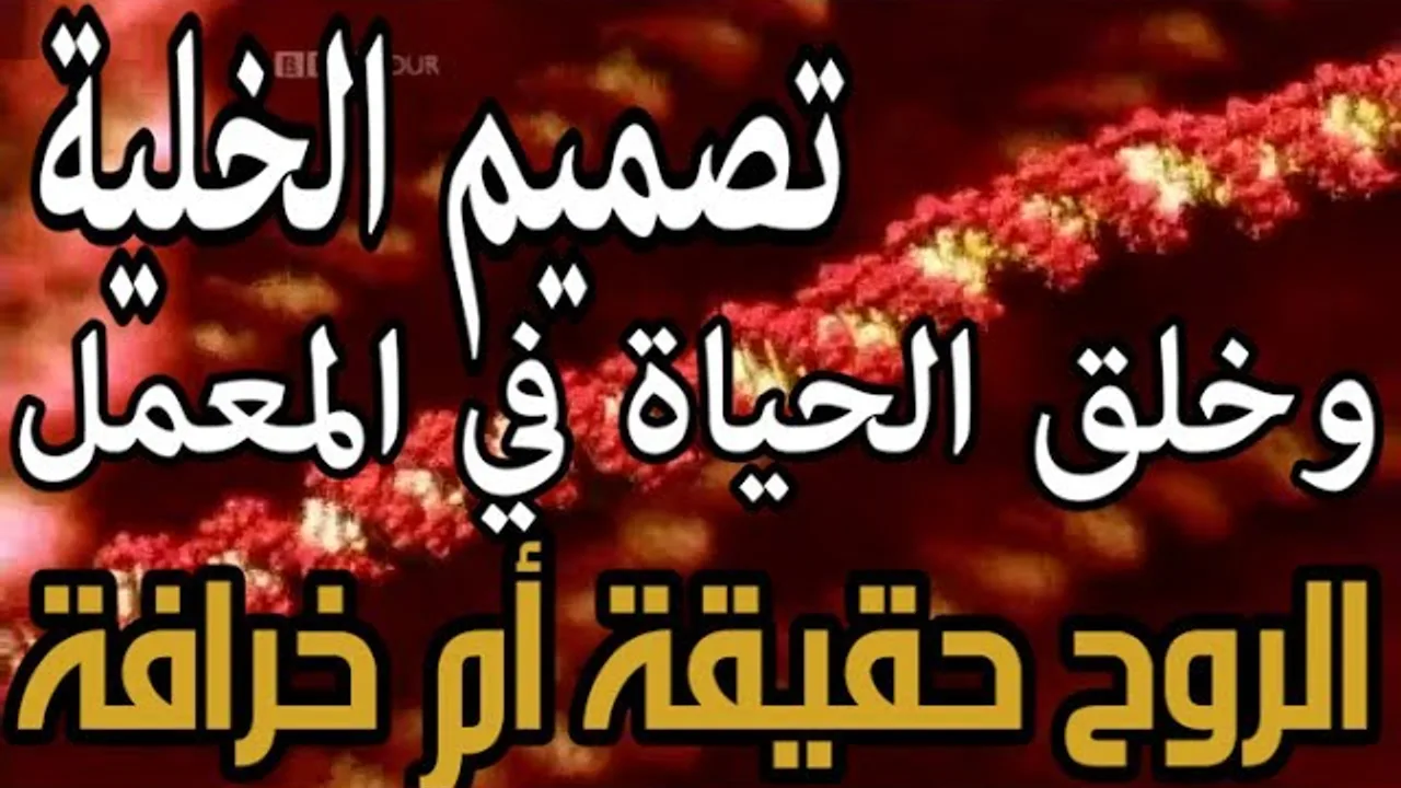 الرد على هل الروح حقيقة أم خرافة ج3 - تصميم الخلية وخلق الحياة في المعمل