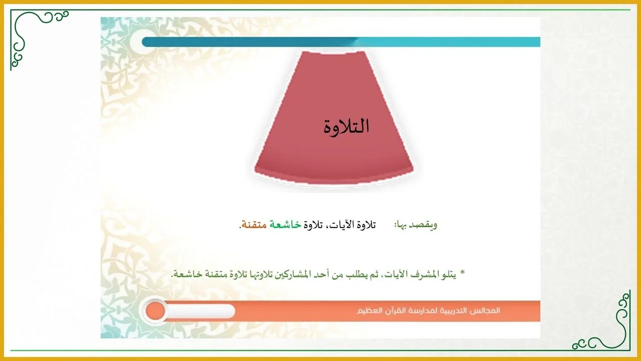 منهجية التاءات الخمس في تدارس القرآن الكريم (7) (ركن التلاوة في مجلس التدارس: متى وكيف؟)