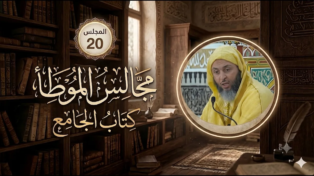 مجالس الموطأ - 20- كتاب الجامع - باب ما جاء في وباء المَدِينة - الشيخ سعيد الكملي