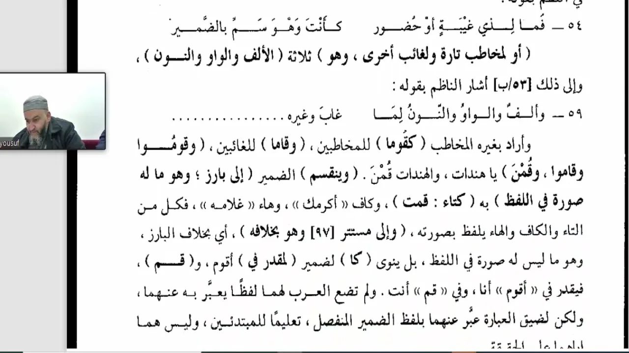 التصريح على التوضيح (66) باب الضمائر القسم الأول