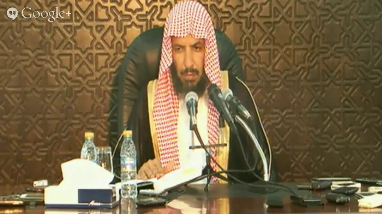 شرح دفع إيهام الاضطراب عن آيات الكتاب لمعالي الشيخ أ د  سعد بن ناصر الشثري 1