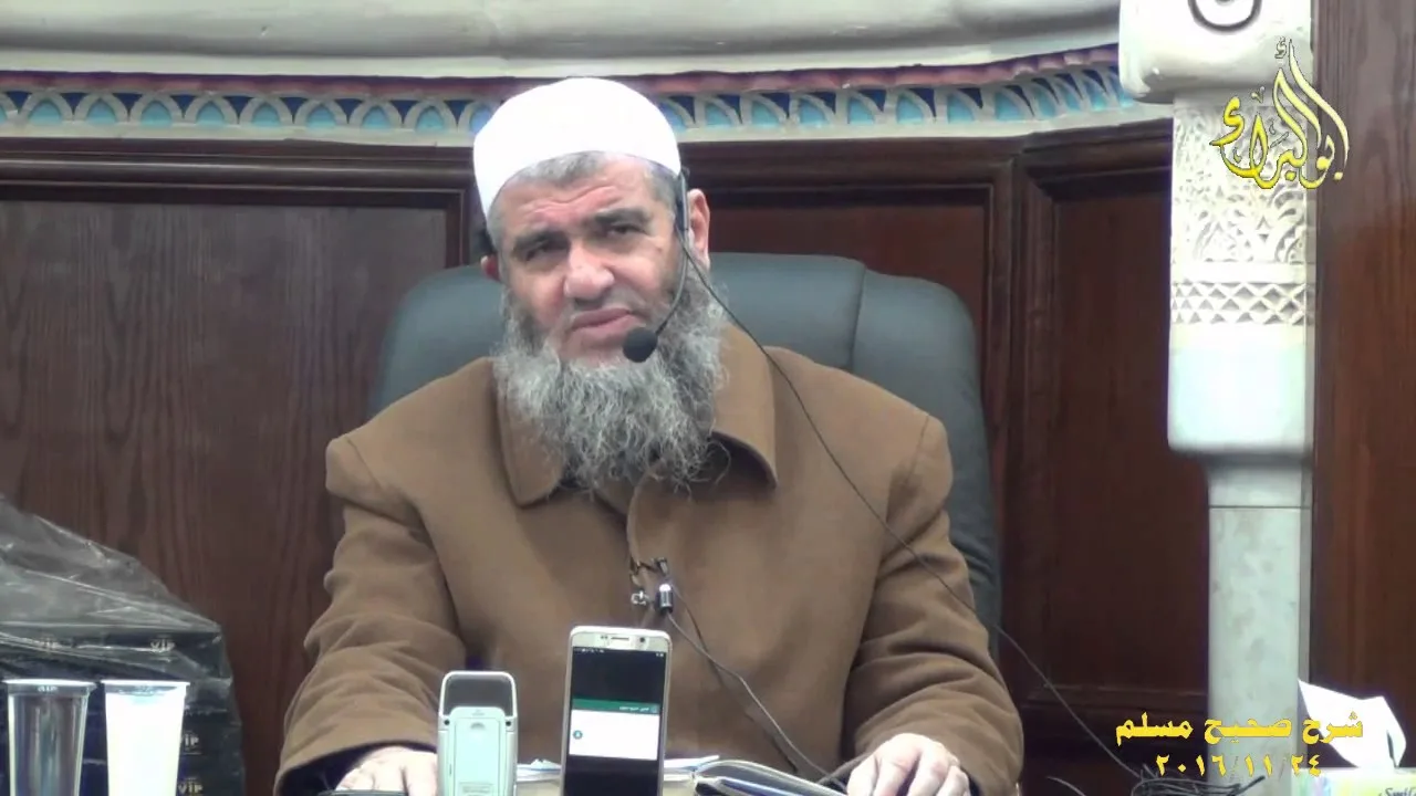 شرح صحيح مسلم  24 11 2016  للشيخ مشهور بن حسن آل سلمان