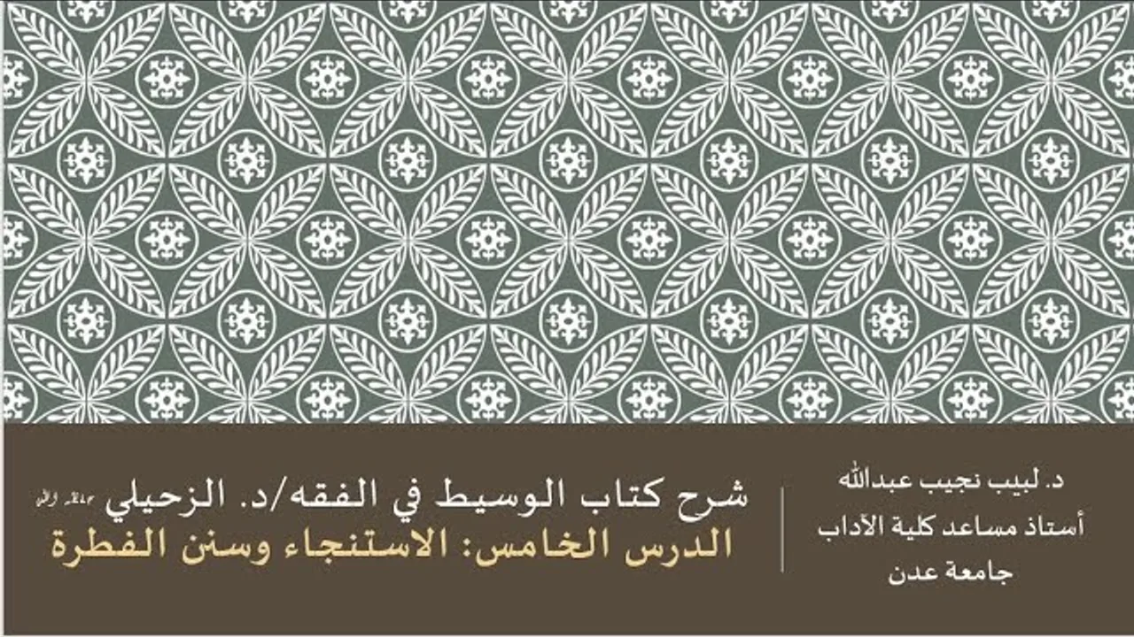 شرح الوسيط في الفقه للدكتور الزحيلي - 5