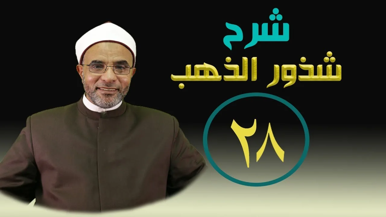 شرح كتاب (شرح شذور الذهب) 028