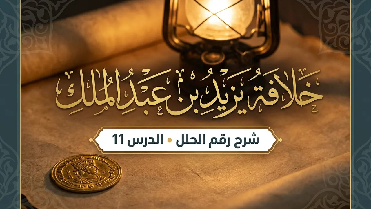 شرح رقم الحلل في نظم الدول ||11 - خلافة يزيد بن عبد الملك ||الشيخ محمد محمود الشنقيطي