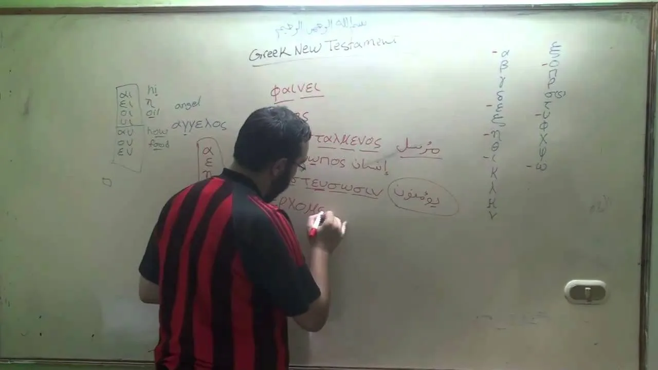 النقد الكتابي واللغة اليونانية (13) التكملة الأخيرة لدراسة اليونانية القديمة للعهد الجديد
