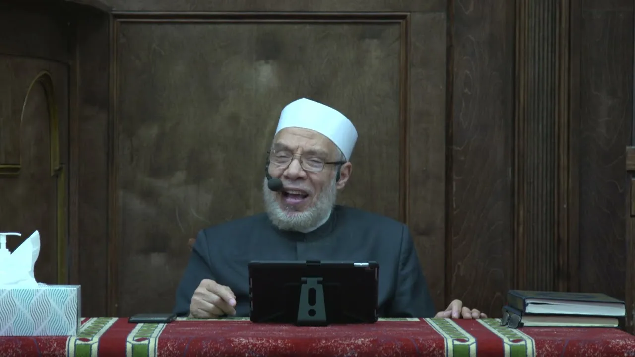 محاضرة التفسير الدكتور صلاح الصاوي - سورة المائدة ١١٢
