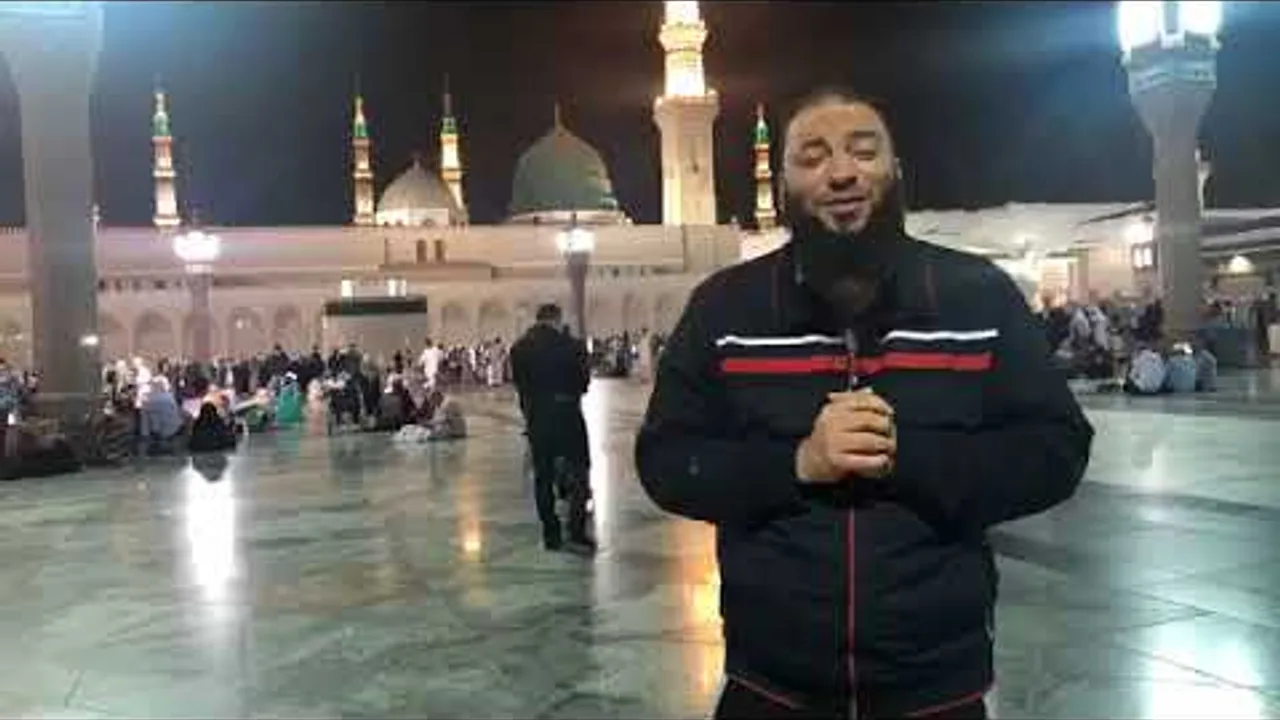 هنا قبر الحبيب محمد ﷺ | هنا أطهر بقعة على وجه الأرض | #عمرة_التربية_6 | د . حازم شومان