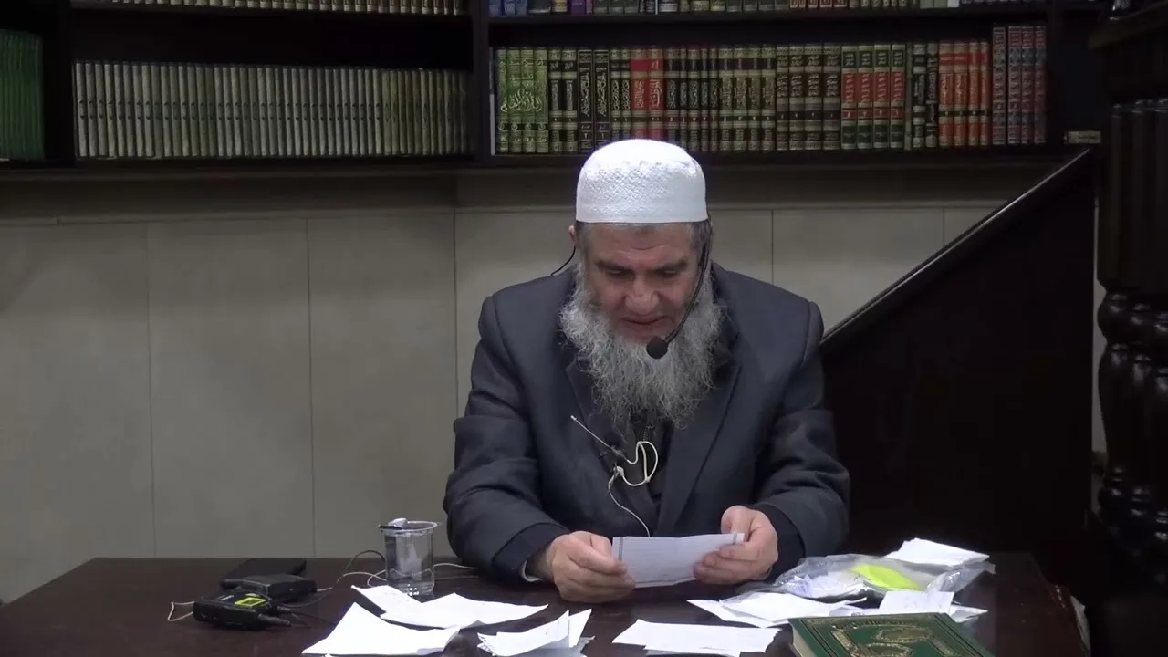 مجلس فتاوى الجمعة - فضيلة الشيخ مشهور بن حسن آل سلمان - ٨ / جمادى الأولى / ١٤٤٤هـ - ٢ / ١٢ /٢٠٢٢ مـ