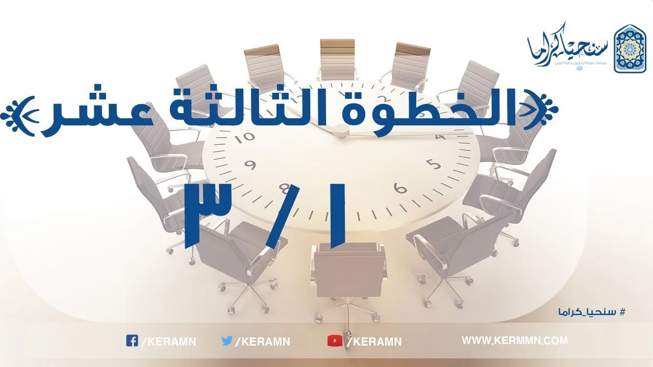13.01 - خلق فريضة العمل الاسلامى (1/2)