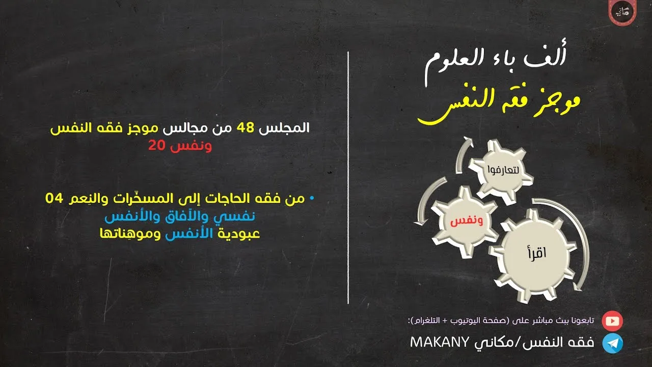 مجالس فقه النفس 048 | ونفس 20 | المُسَخّرات والنِعم 04