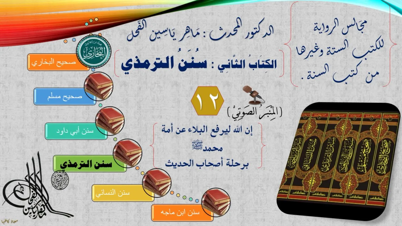 12 - الجامع الكبير للإمام الترمذي | رقم الحديث من 47 الى 56 || د.ماهر ياسين الفحل