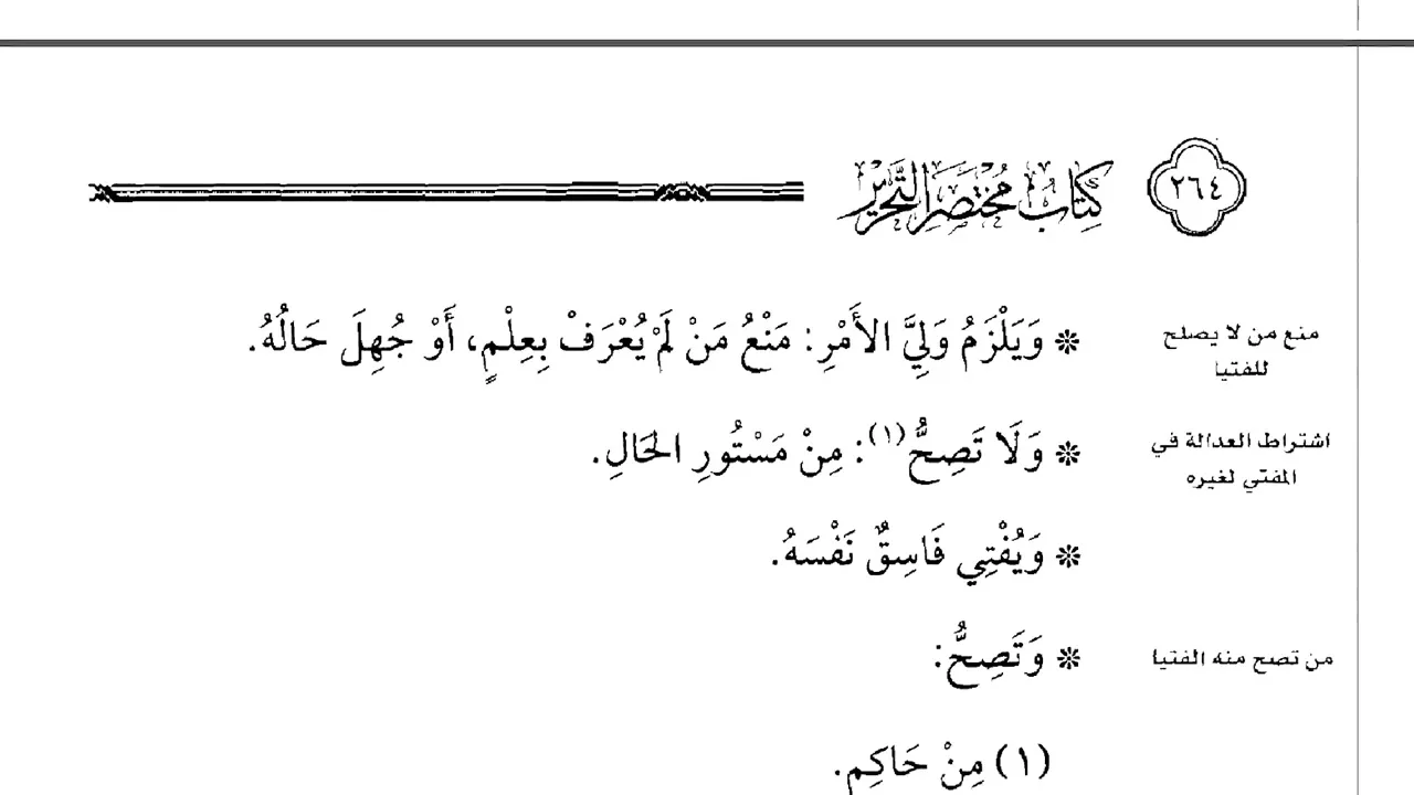 مختصر التحرير٠٤