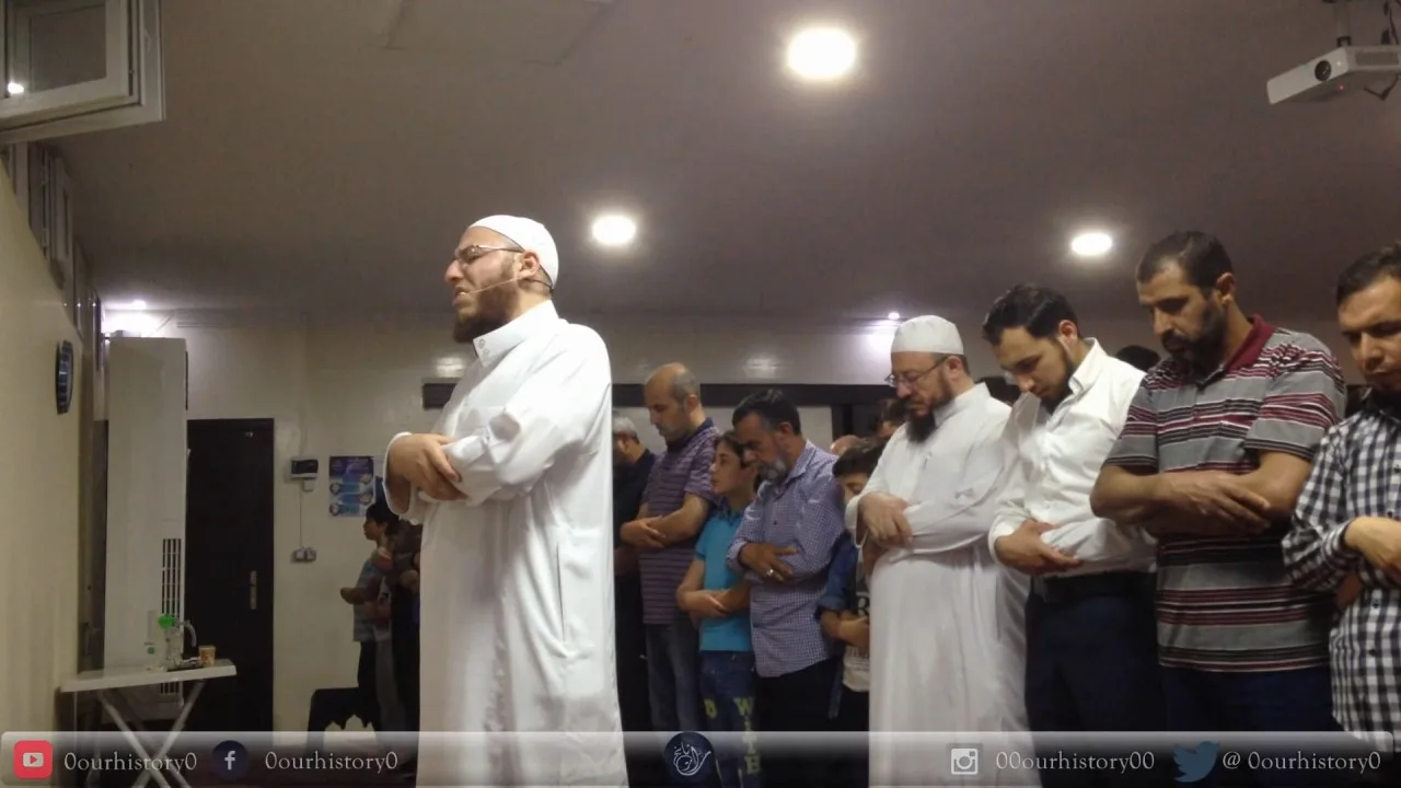 تقليد الشيخ عبد القادر العثمان للشيخ علي جابر 2017