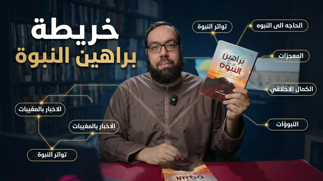 خريطة براهين نبوة محمد ﷺ | كيف نثبت صحة دين الإسلام؟ #براهين_النبوة #دلائل_النبوة