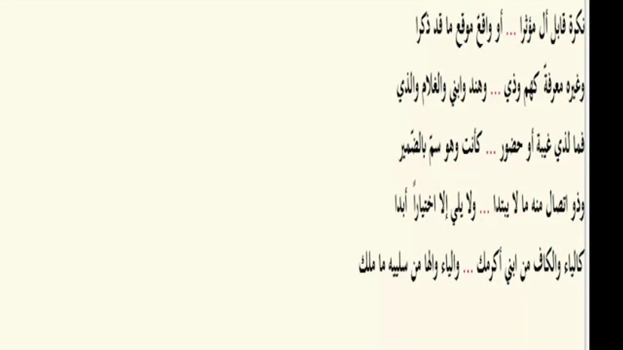شرح ابن عقيل (28) باب الضمير