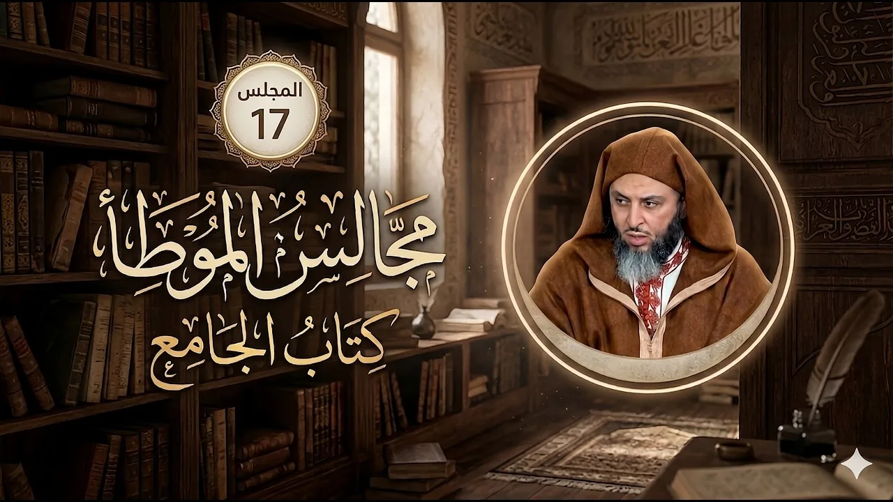 مجالس الموطأ - 17- كتاب الجامع - باب ما جاء في وباء المَدِينة - الشيخ سعيد الكملي