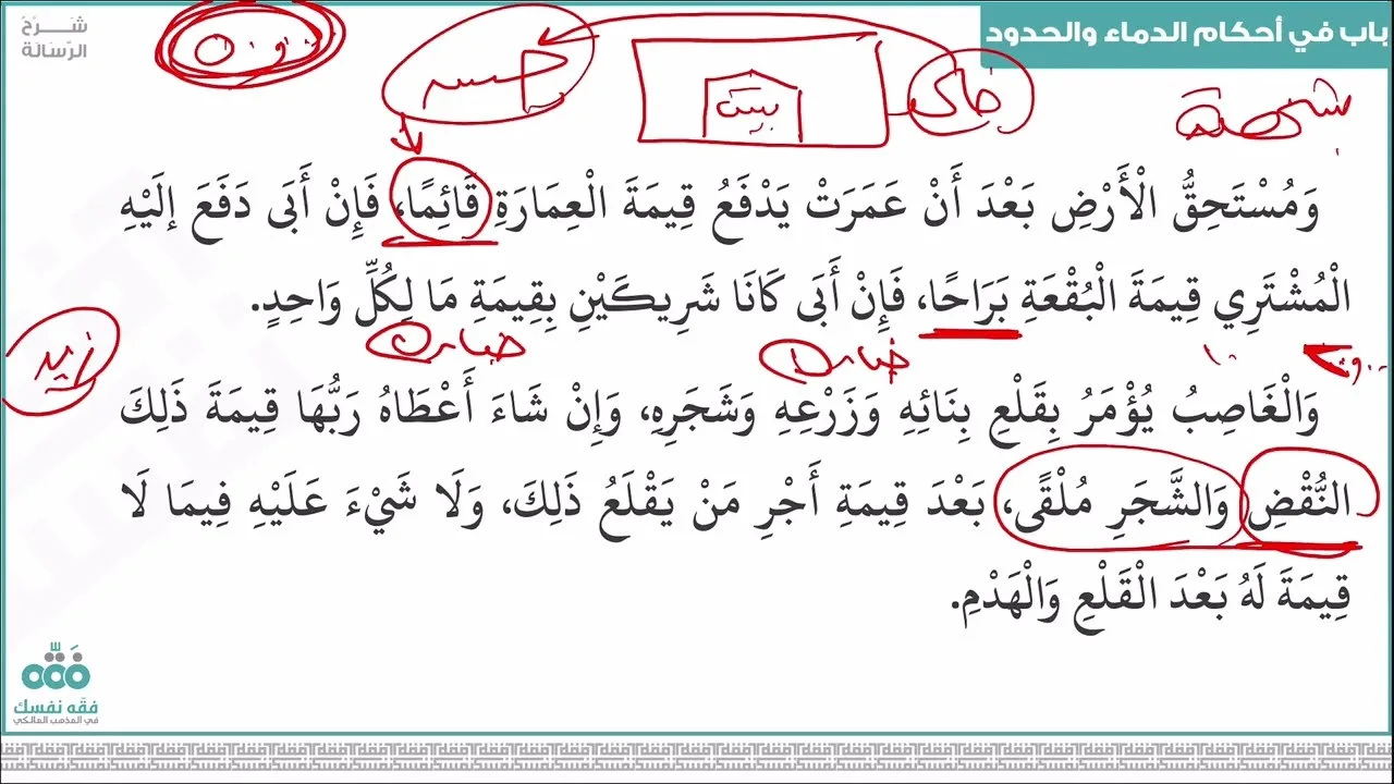 (52) باب الأقضية والشهادات - الجزء (2) | رسالة ابن أبي زيد القيرواني | نايف آل الشيخ مبارك
