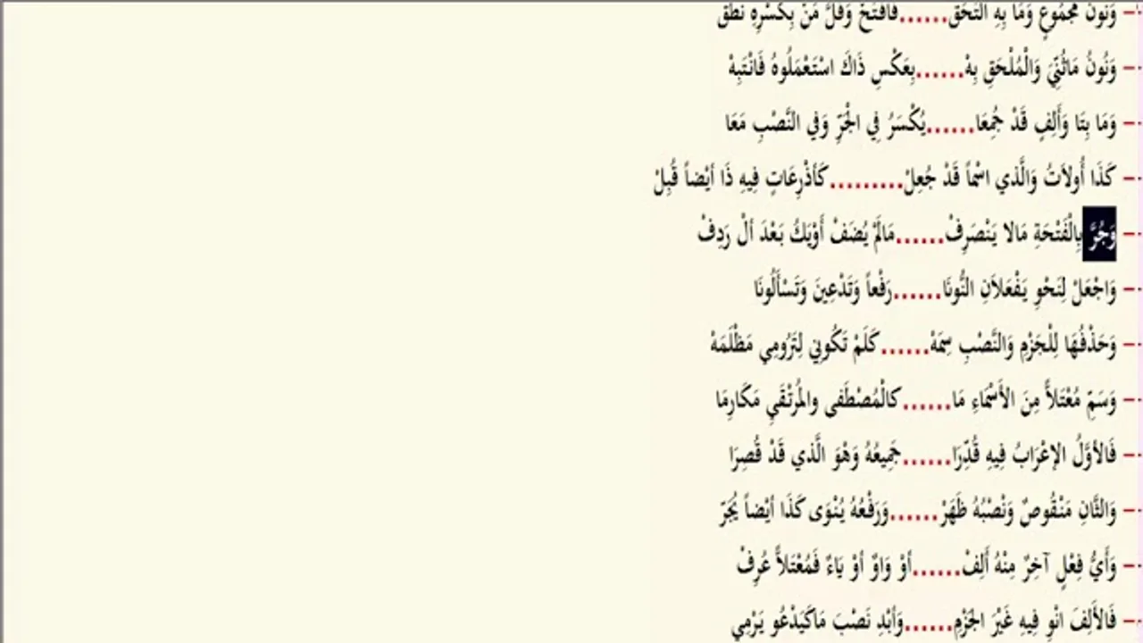 شرح ابن عقيل (24) الممنوع من الصرف