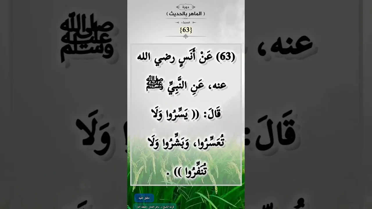 دورة (الماهرُ بالحديث) (63)
