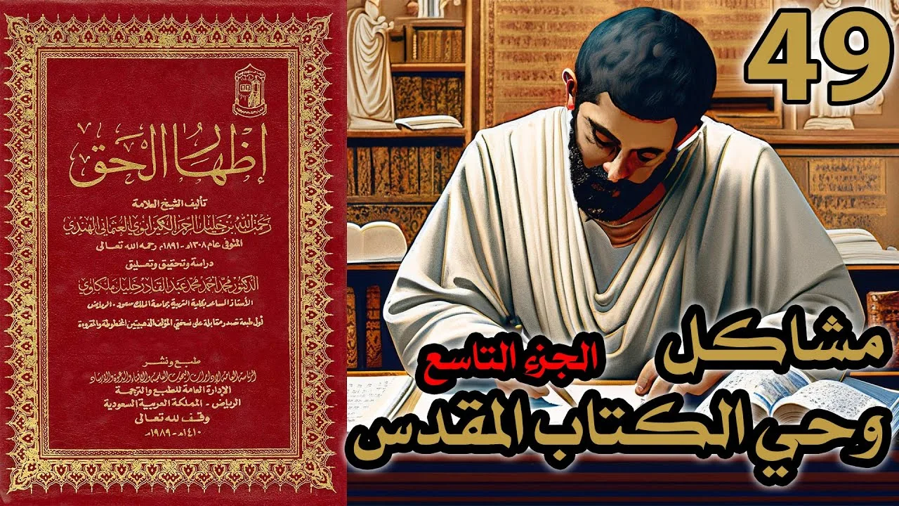 مشاكل وحي الكتاب المقدس ج9 | شرح كتاب إظهار الحق 49