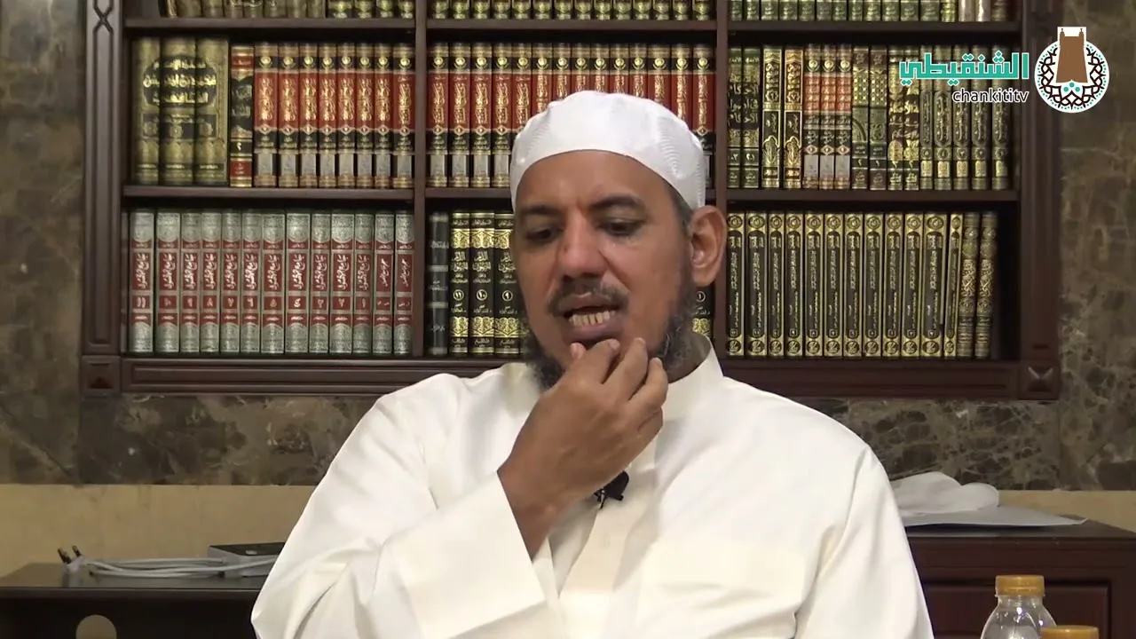 شرح ديوان عنترة // 12 // الشيخ محمد محمود الشنقيطي