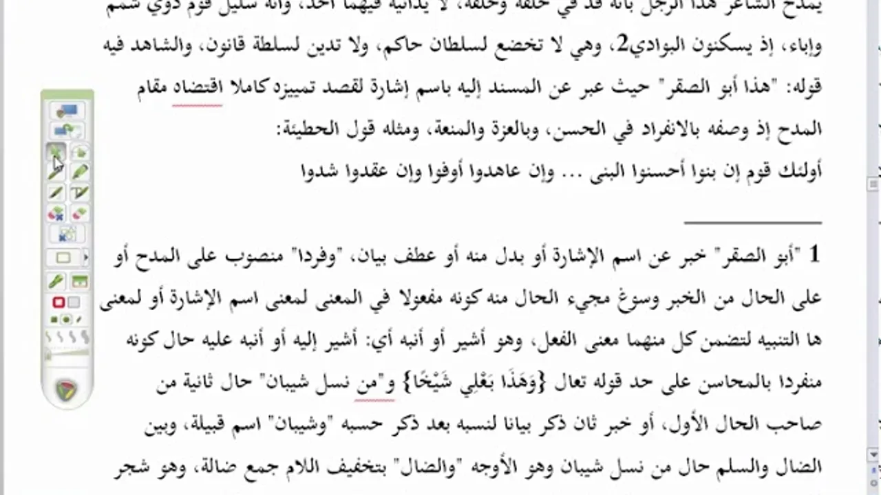المنهاج الواضح (26) إيراد المسند إليه اسم إشارة