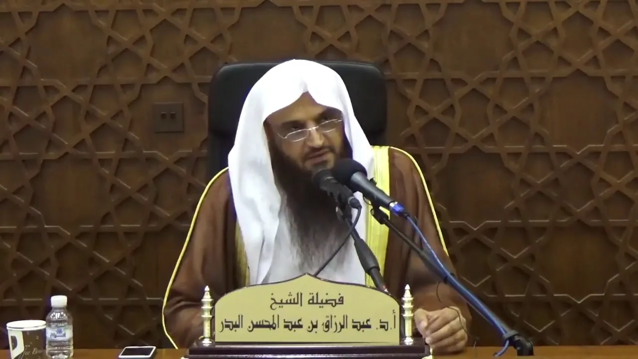 06 - التعليق على شرح مختصر الاستغناء بالقرآن الكريم الشيخ عبدالرزاق البدر