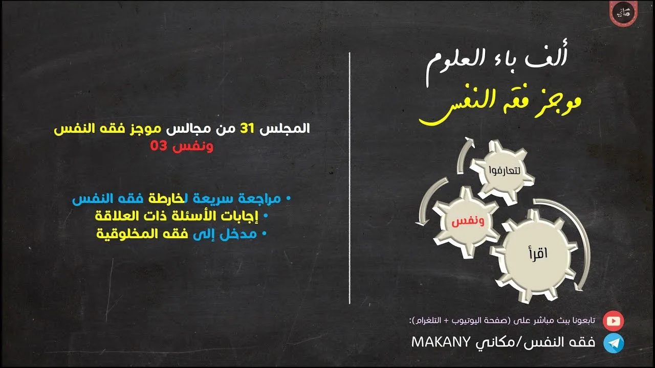 مجالس فقه النفس 031 | ونفس 03 | مدخل إلى فقه المخلوقية