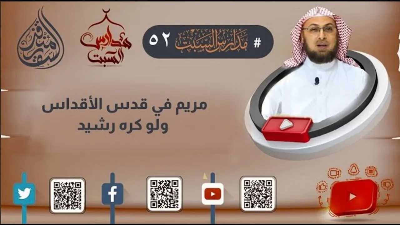 مريم العذراء في قدس الأقداس ولو كره رشيد حمامي #مناظرة_شخصية_المسيح #منقذ_السقار #مدارس_السبت 52