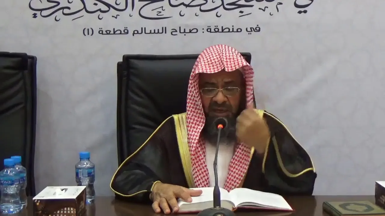 07 تفسير سورة الأعراف من الآية 173 إلى الآية 206  للشيخ أ. د. علي بن غازي التويجري حفظه الله