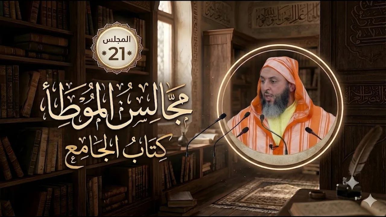مجالس الموطأ - 21- كتاب الجامع - باب ما جاء في وباء المَدِينة - الشيخ سعيد الكملي