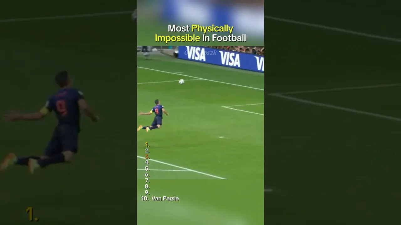 Physically Impossible Goals #football #shorts #soccer #footballshorts