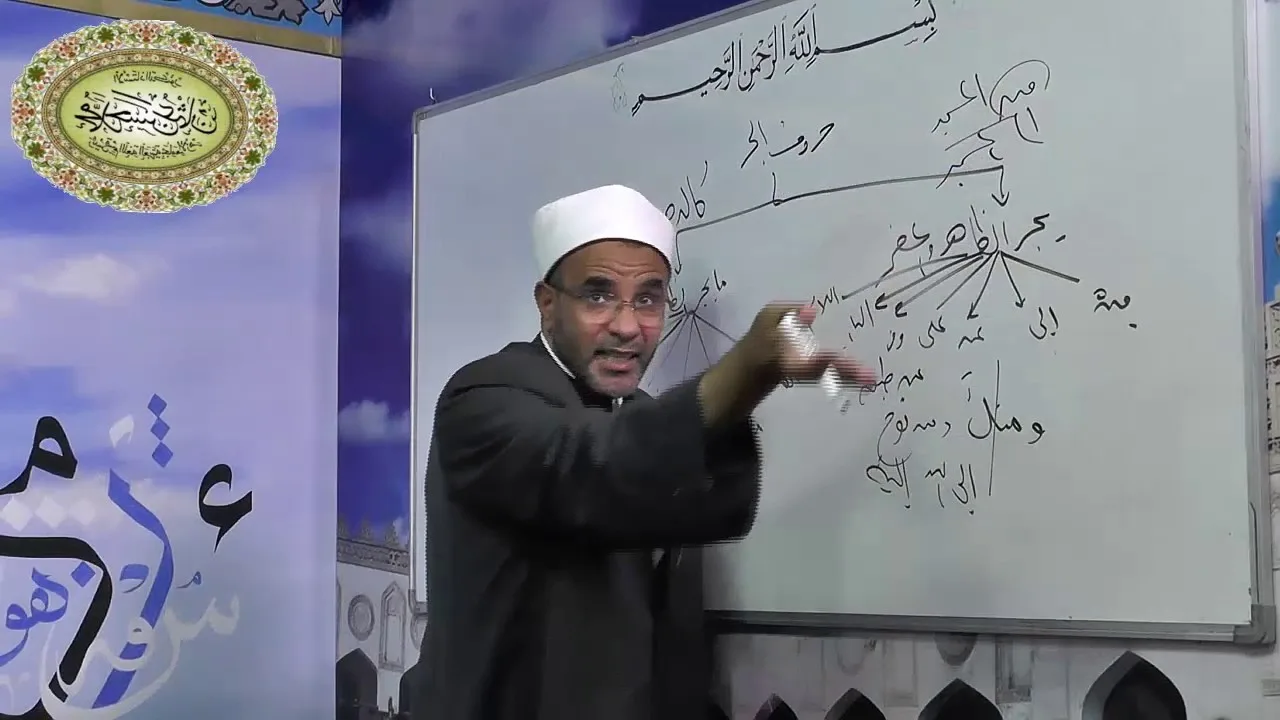 شرح متممة الآجرومية - الدرس الرابع والثلاثون - ((المخفوضات)) 034